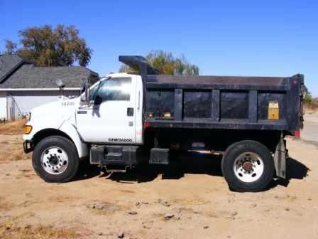 Ford F650 Dump Truck