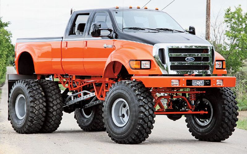 Ford F650 Lifted