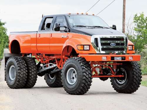 Ford F650 Pickup Truck