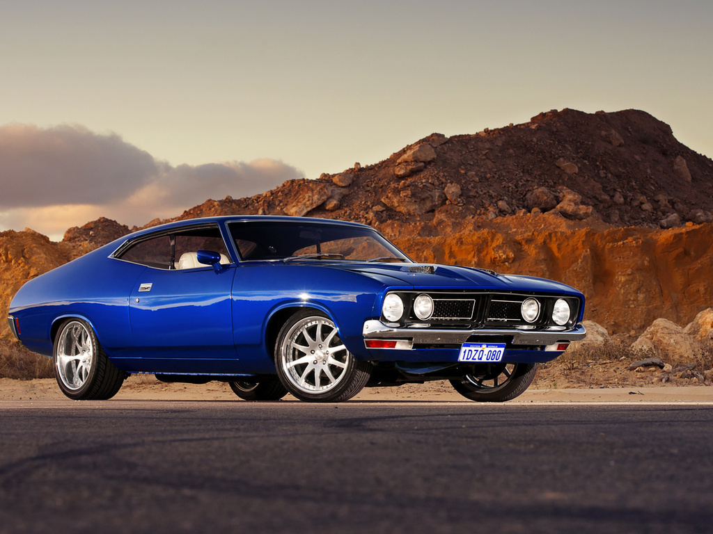 Ford Falcon Blue