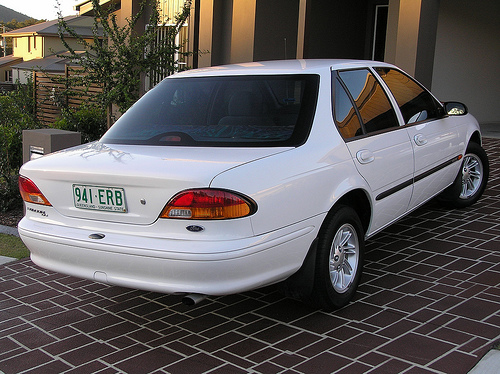 Ford Falcon White Ford Falcon White