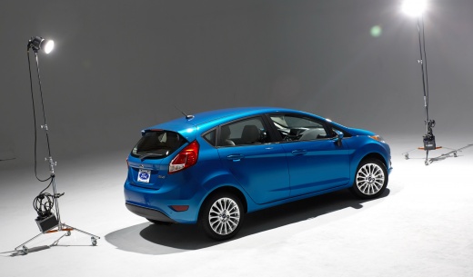 Ford Fiesta Light Blue