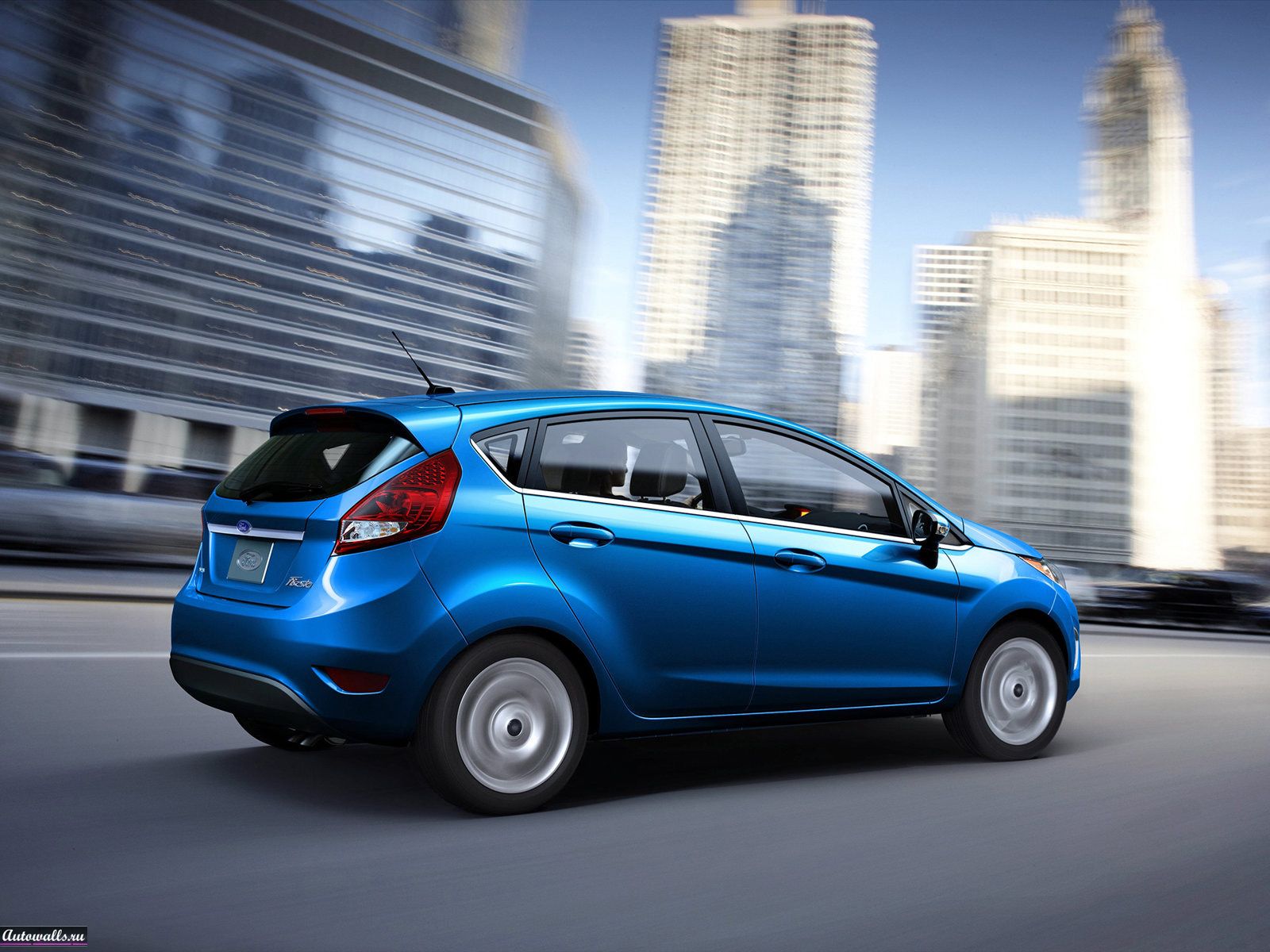Ford Fiesta Light Blue