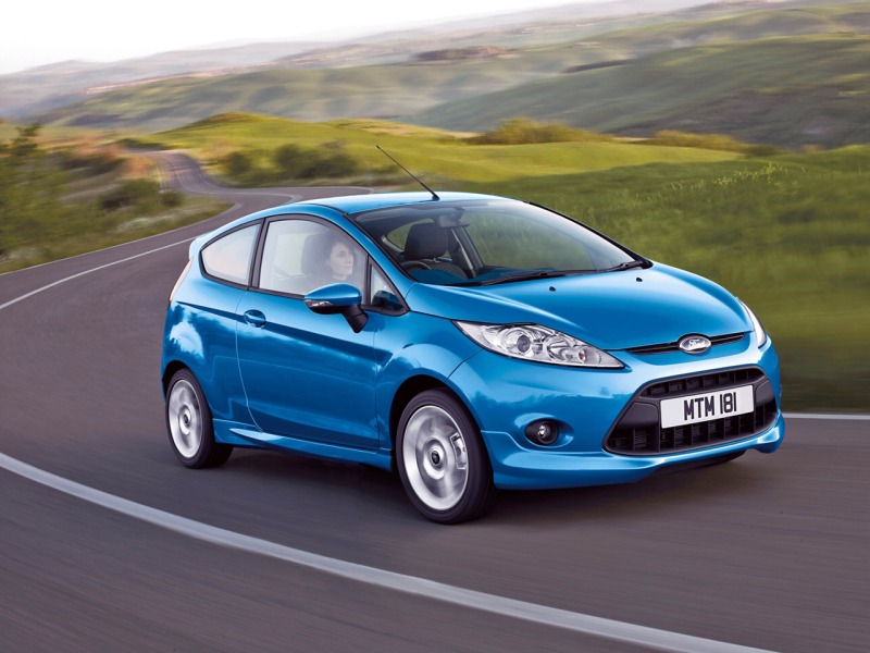 Ford Fiesta Light Blue