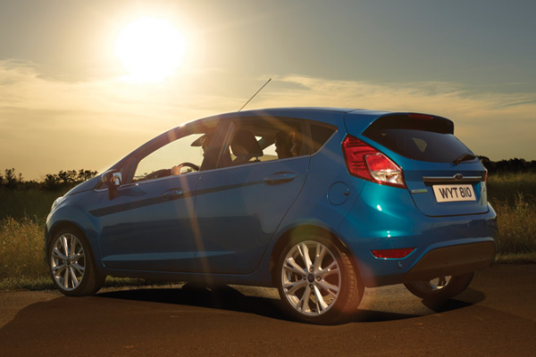 Ford Fiesta Light Blue