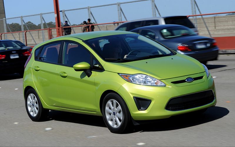 Ford Fiesta Lime Green