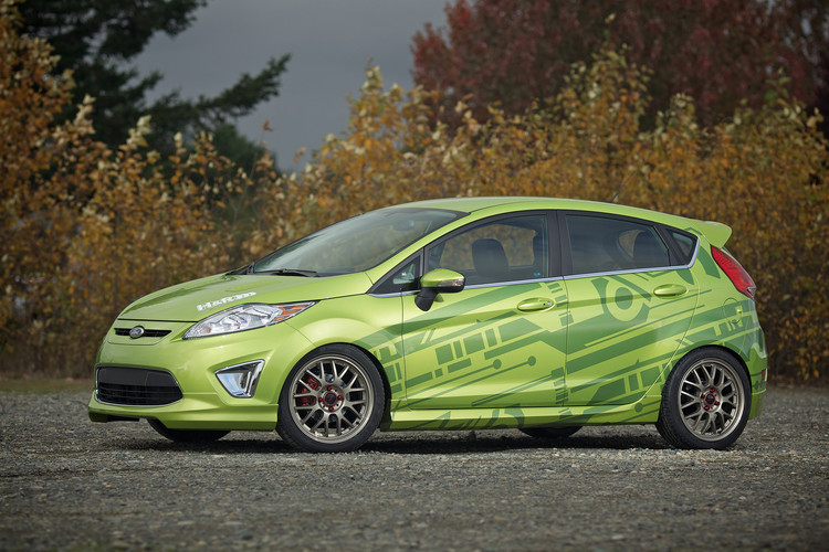 Ford Fiesta Lime Green