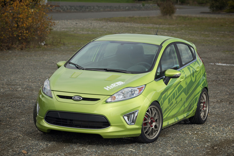 Ford Fiesta Lime Green
