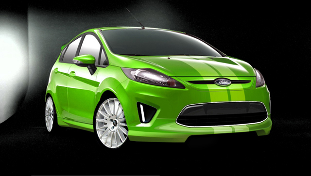 Ford Fiesta Lime Green