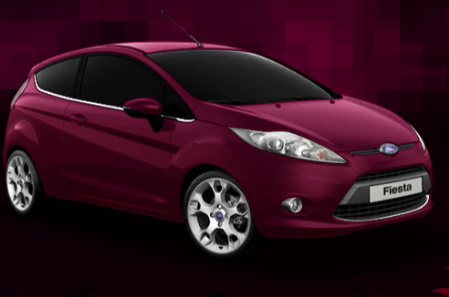 Ford Fiesta Pink