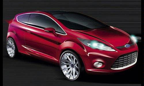 Ford Fiesta Pink