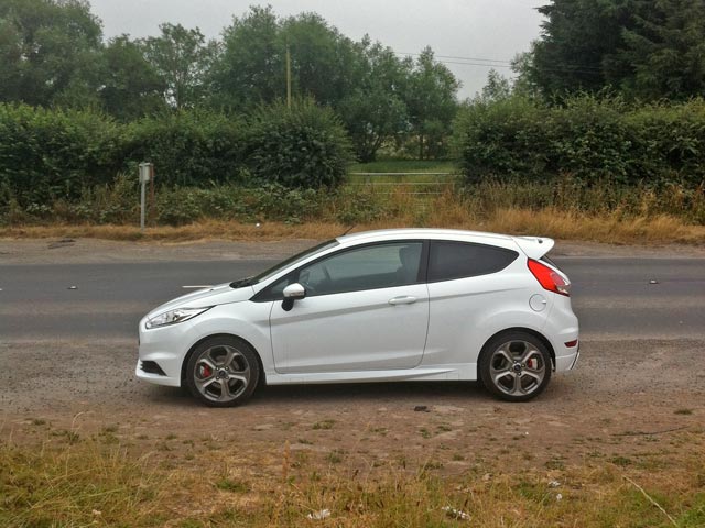 Ford Fiesta ST White Ford Fiesta ST White