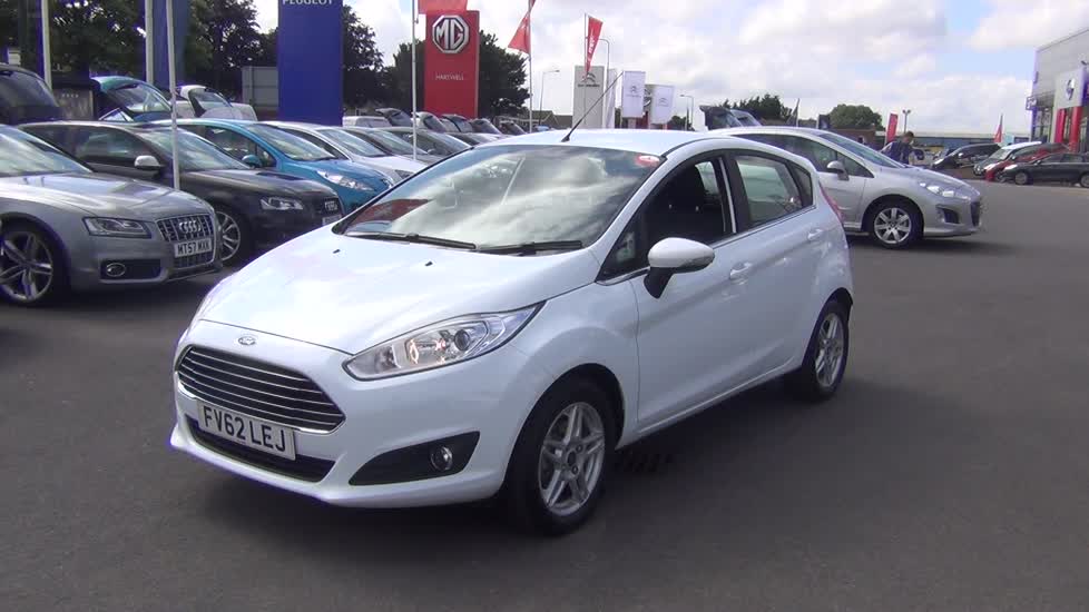 Ford Fiesta White 2013