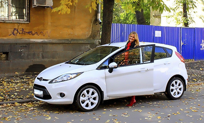 Ford Fiesta White