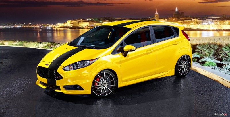 Ford Fiesta Yellow