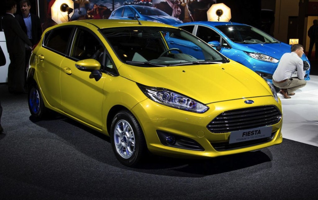 Ford Fiesta Yellow