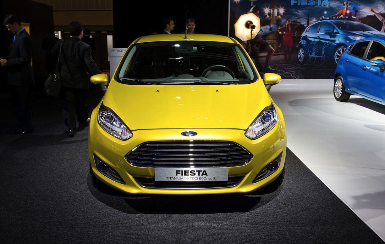 Ford Fiesta Yellow