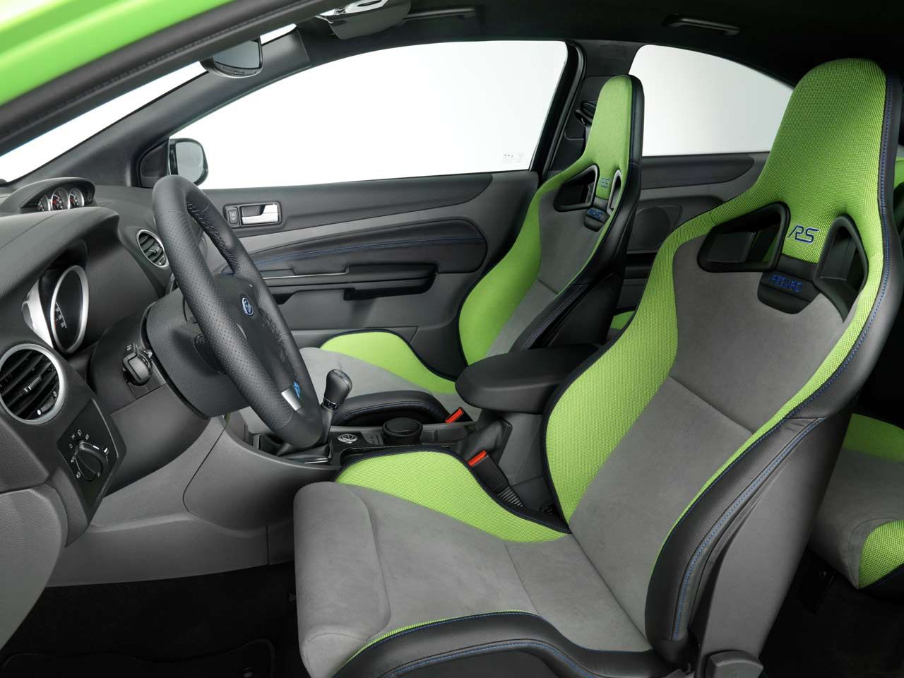 Ford Focus RS Lime Green Ford Focus RS Lime Green