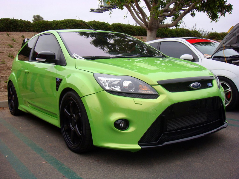 Ford Focus RS Lime Green