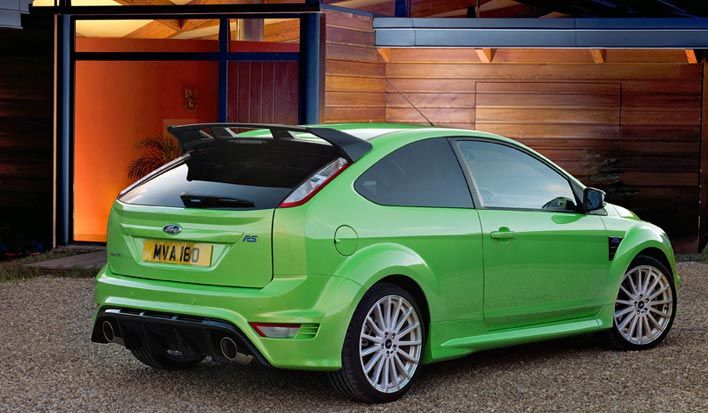 Ford Focus RS Lime Green