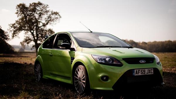 Ford Focus RS Lime Green