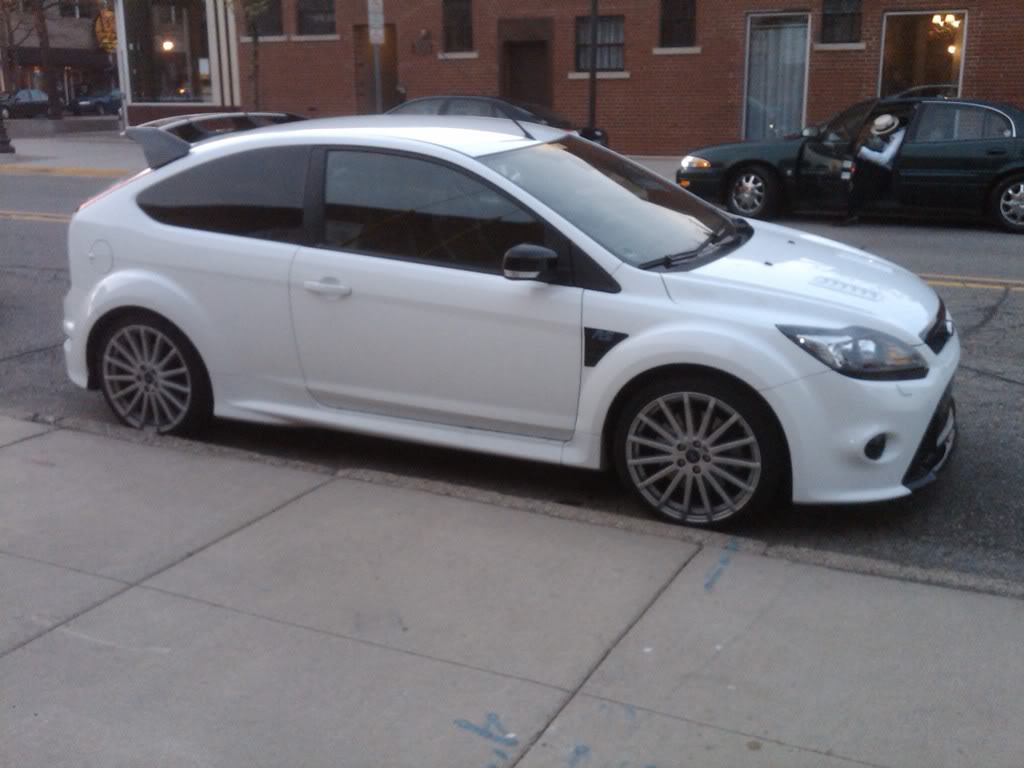 Ford Focus RS White Ford Focus RS White