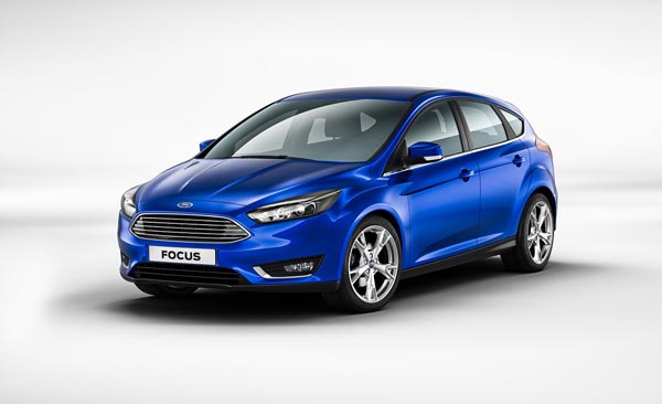 Ford Focus ST blue