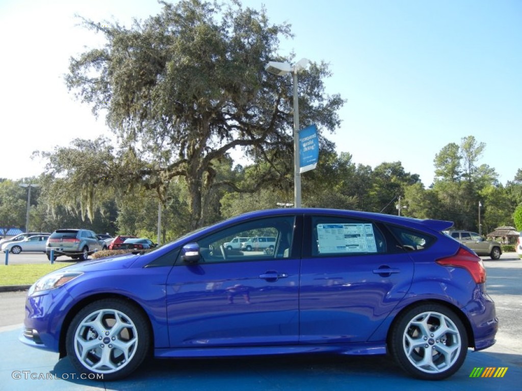 Ford Focus ST Performance Blue