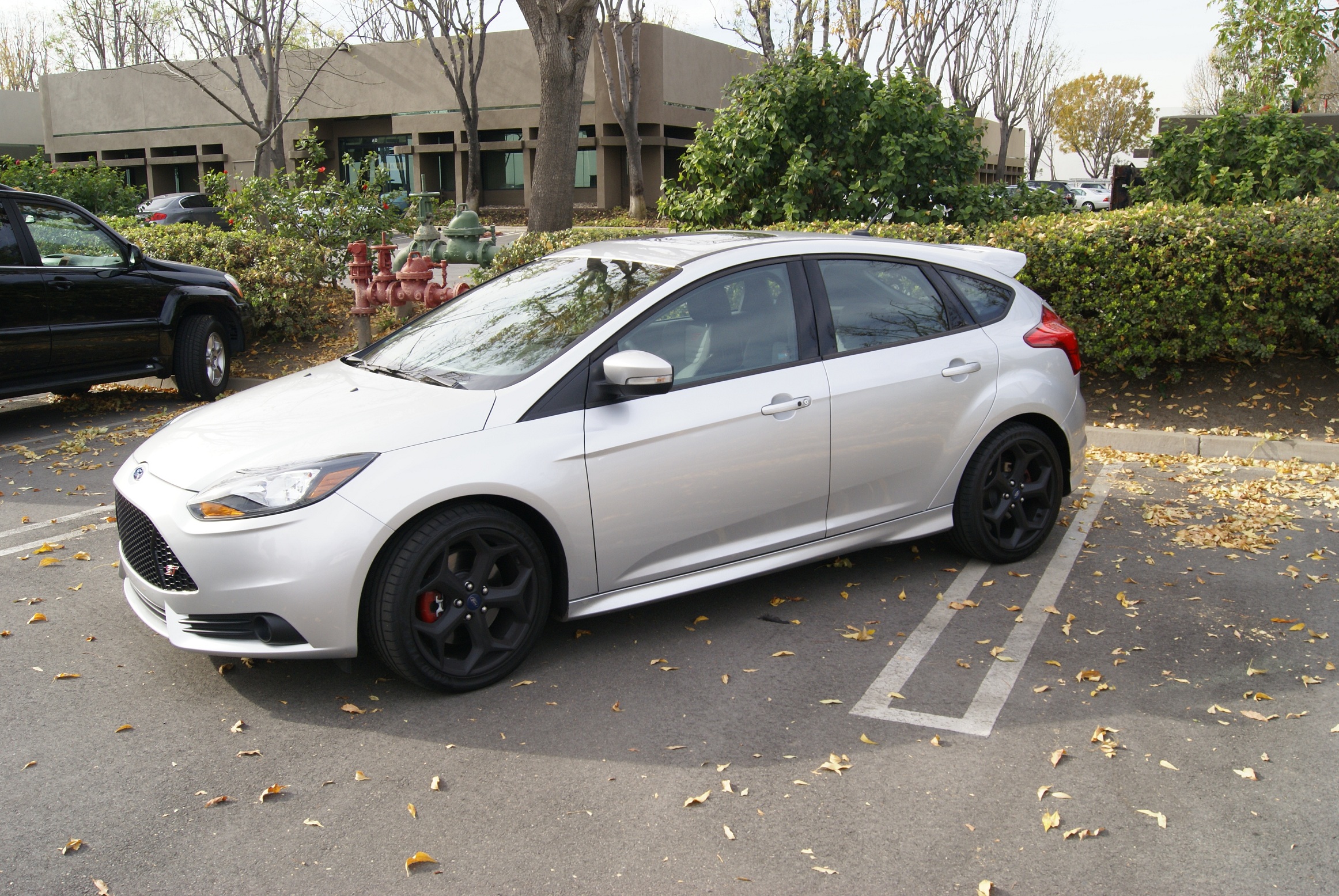 Ford Focus ST silver