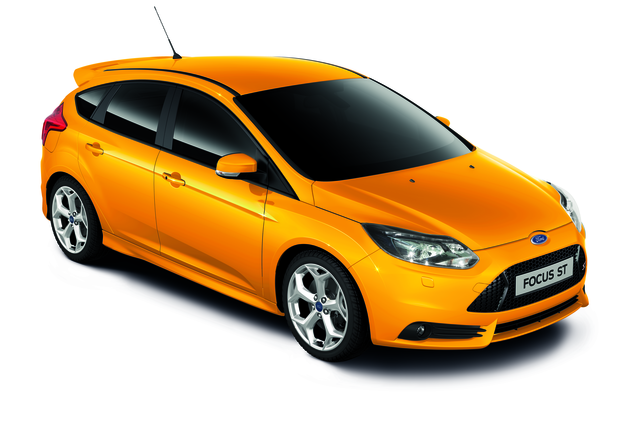 Ford Focus ST yellow