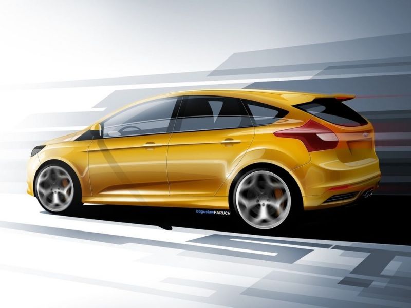 Ford Focus Orange