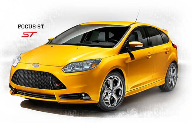 Ford Focus Yellow