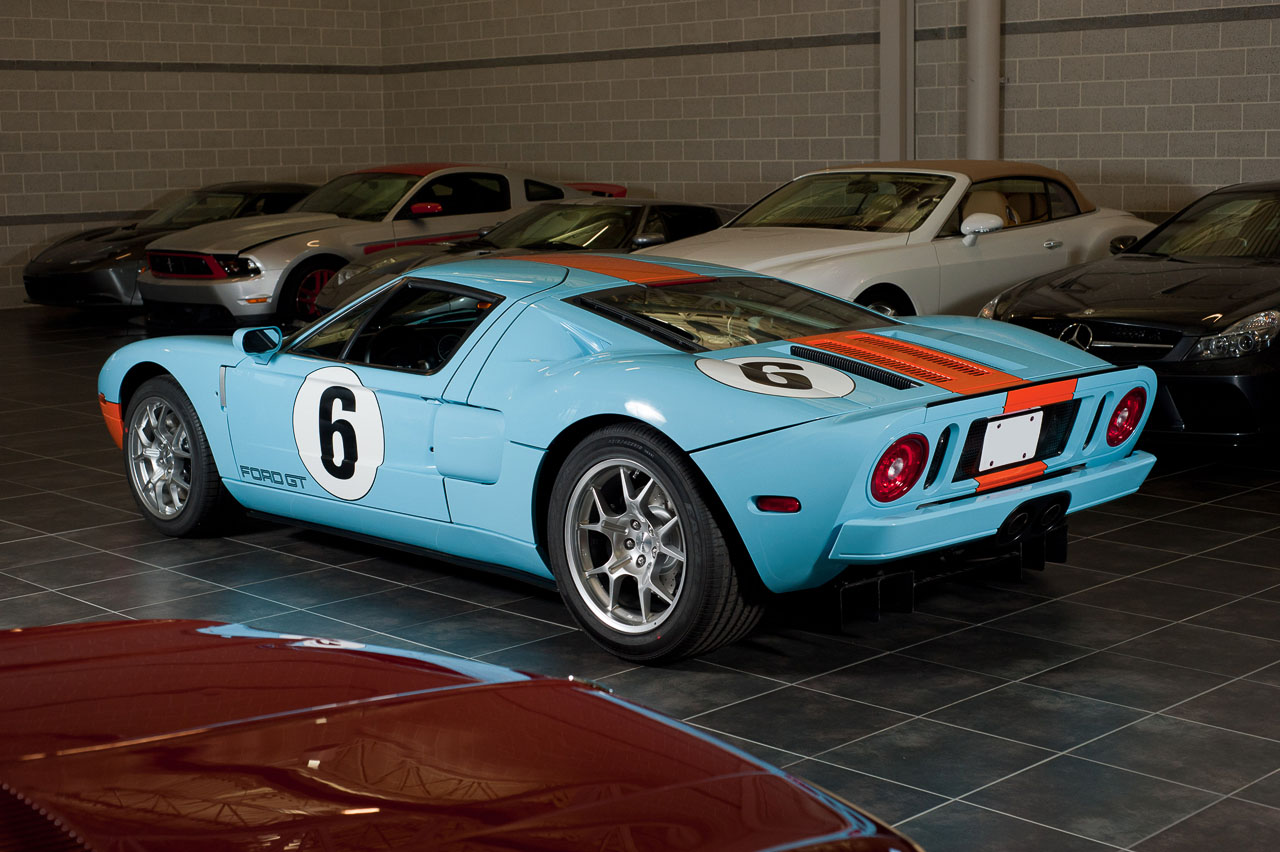 Ford GT Blue Orange