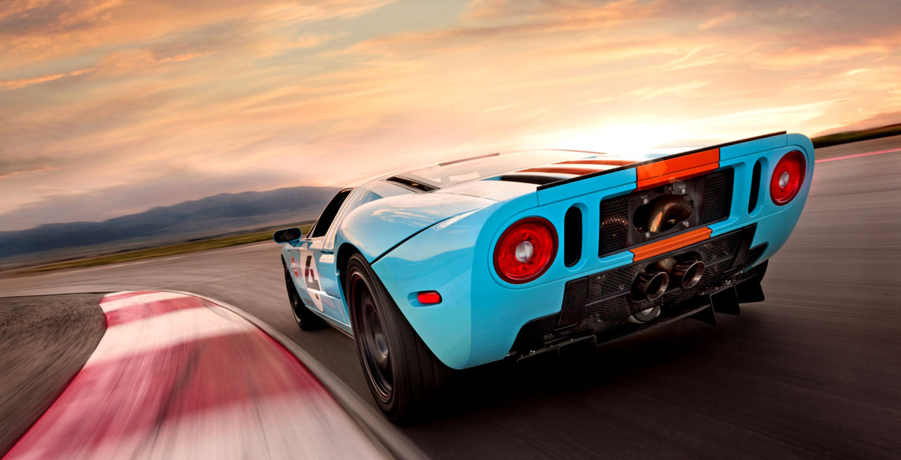 Ford GT Blue Orange