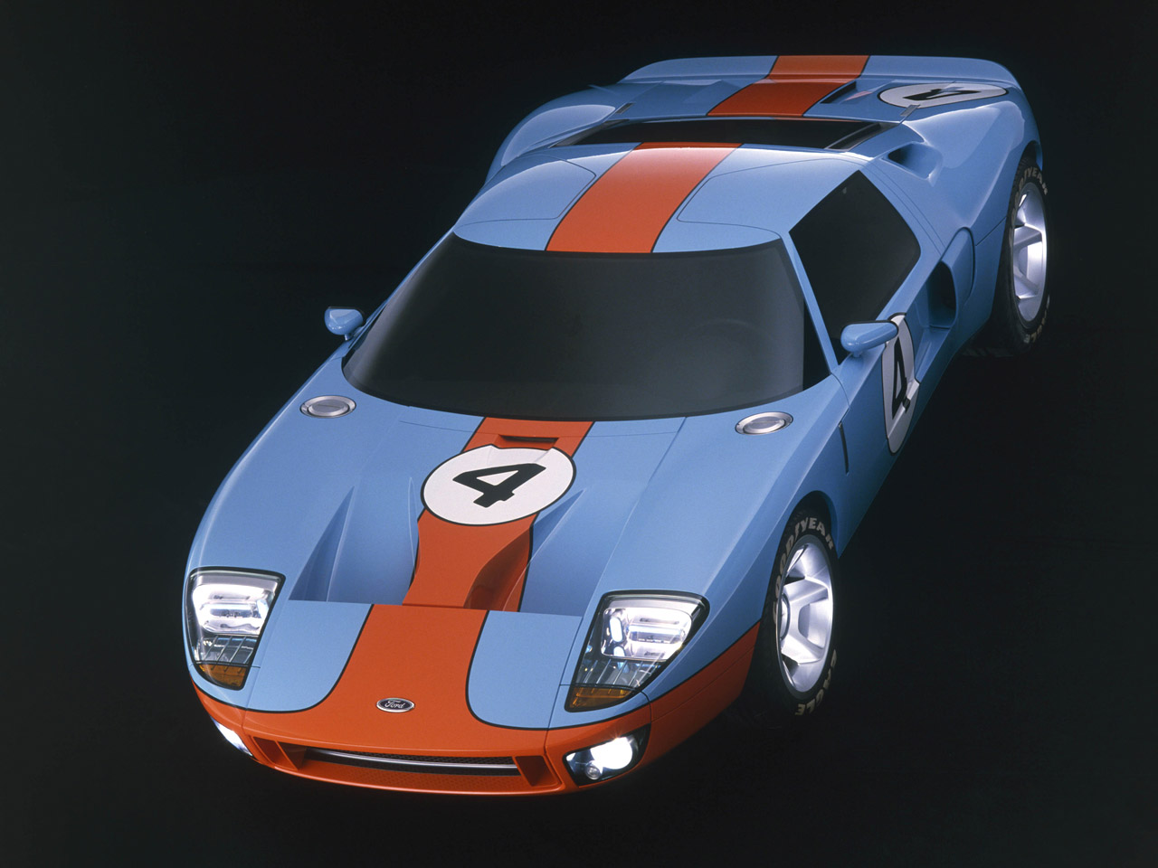 Ford GT Blue Orange