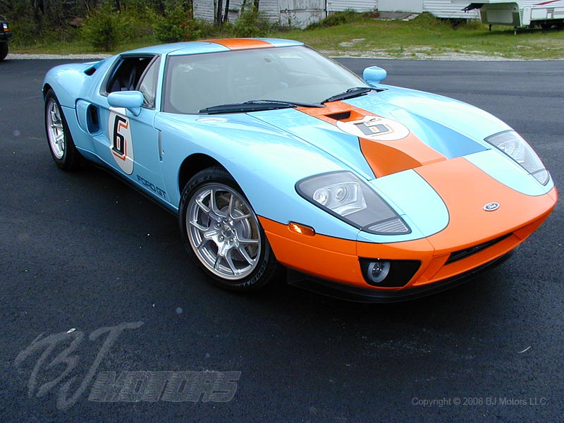 Ford GT Blue Orange