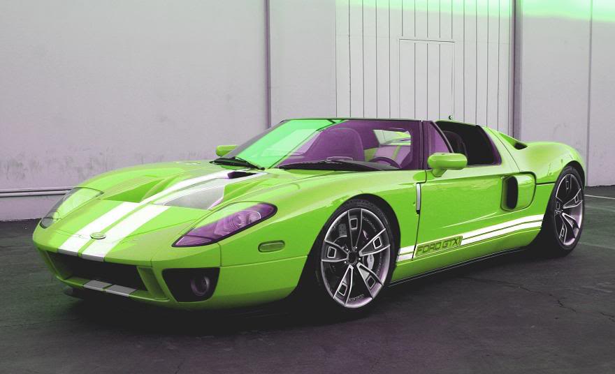 Ford GT Green
