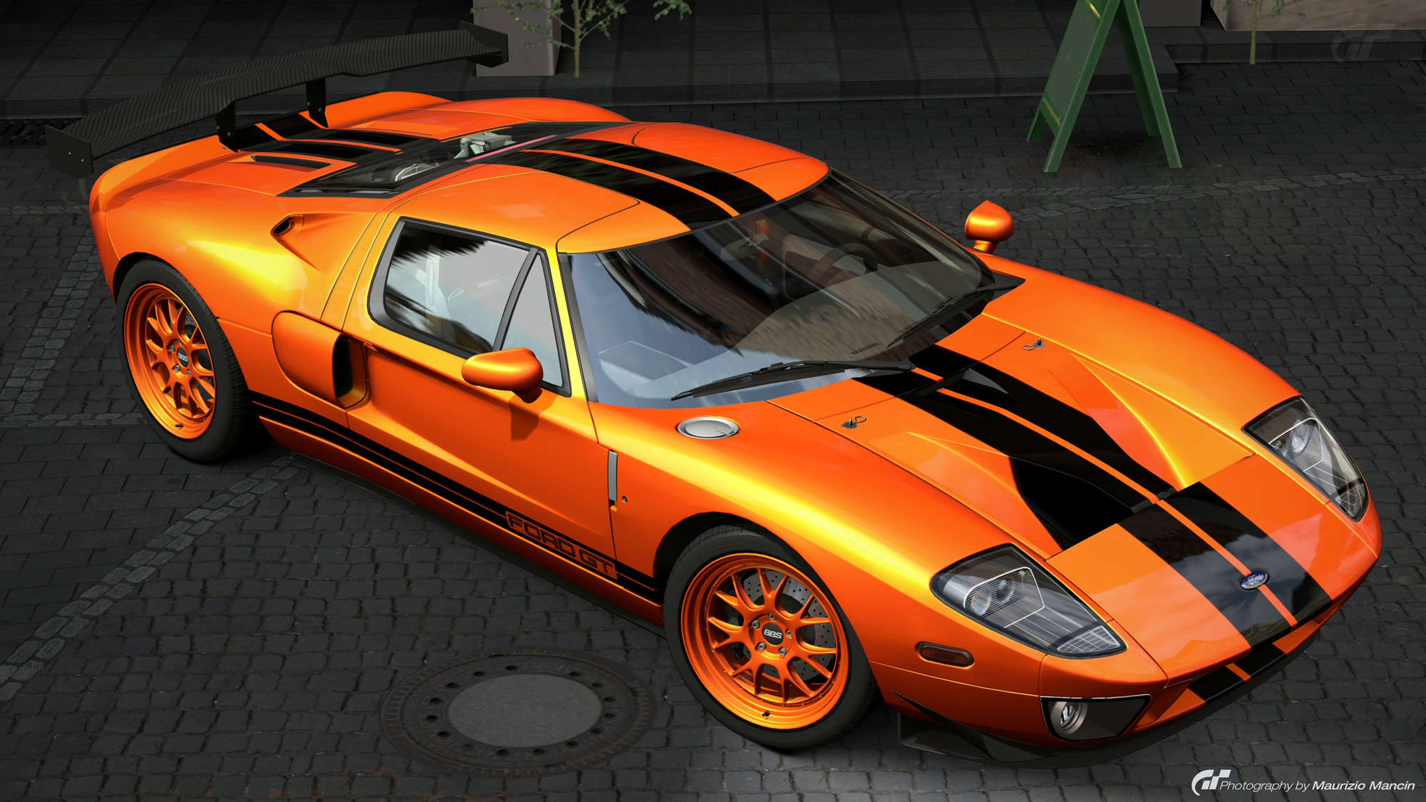 Ford GT Orange