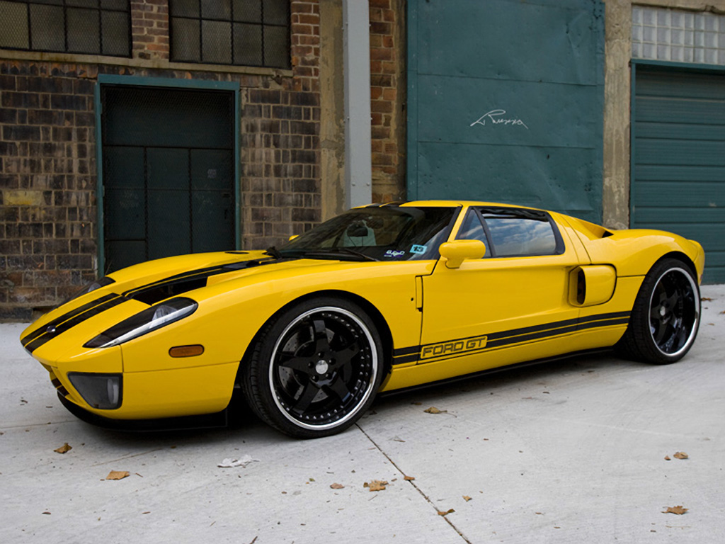 Ford GT Yellow