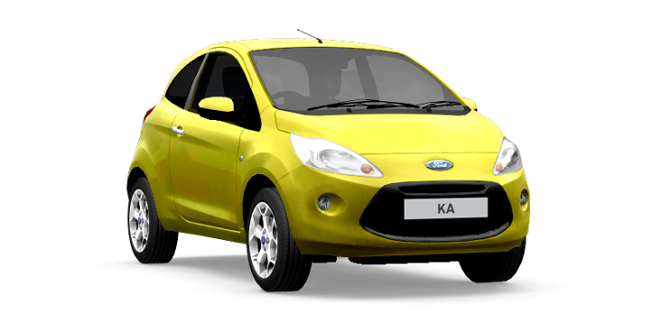 Ford Ka Hot Mustard