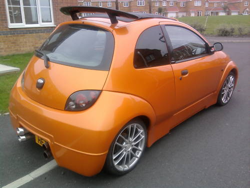 Ford Ka Orange