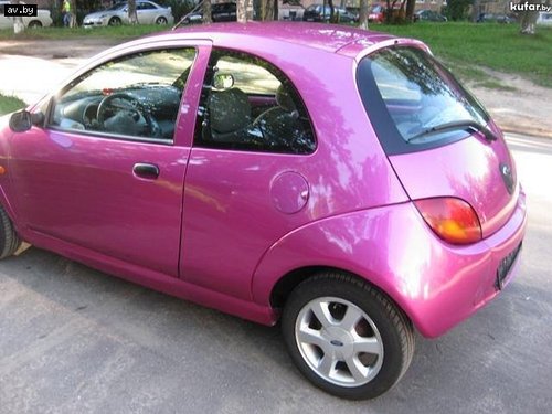 Ford Ka Pink