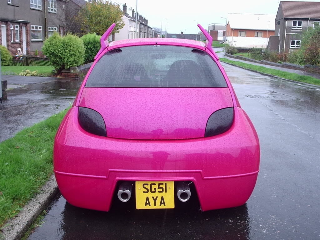 Ford Ka Pink