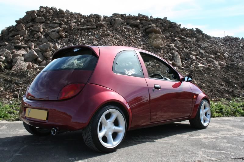 Ford Ka Slammed