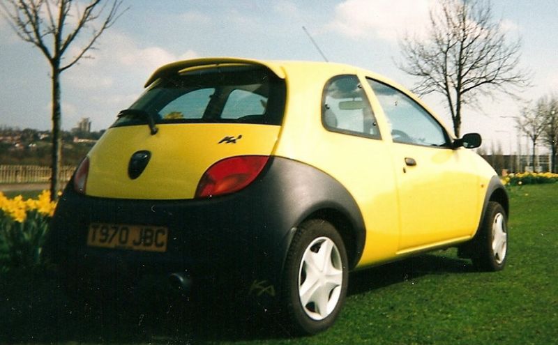 Ford Ka Yellow