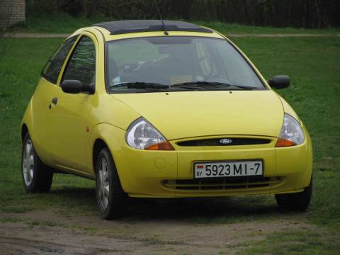 Ford Ka Yellow