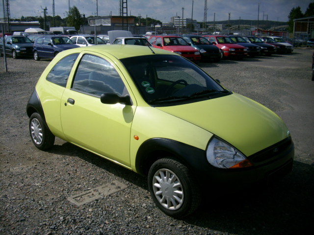 Ford Ka Yellow