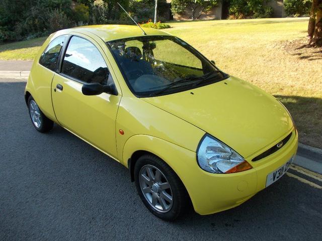 Ford Ka Yellow