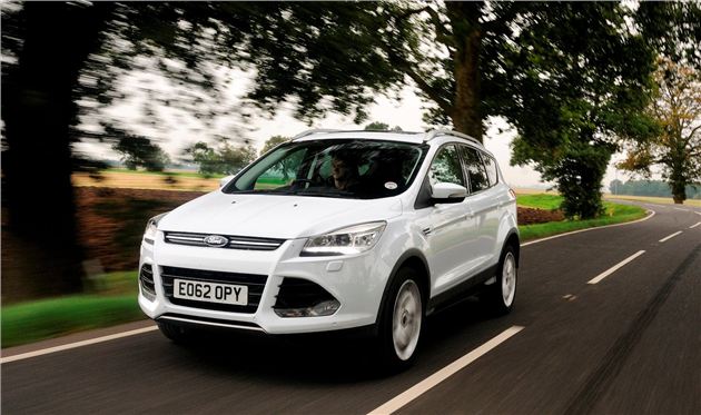 Ford Kuga White 2014