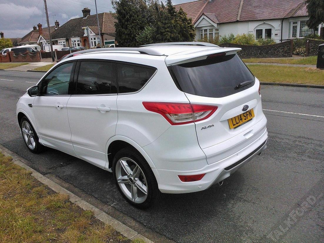 Ford Kuga White 2014